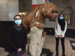 Little Rock Central High School students Anu Iyer and Amna Khan were recently recognized for their outstanding cancer-related projects with the inaugural Winthrop P. Rockefeller Cancer Institute Special Award for Outstanding Cancer Research at the Arkansas State Science and Engineering Fair