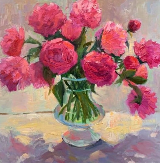 Hot Pink Peonies