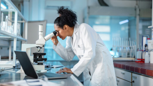 Researcher in the Lab