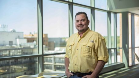 Alan Stephenson uses the Facebook group 