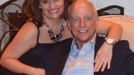 Jeff Williams with his wife, Leigh Ann